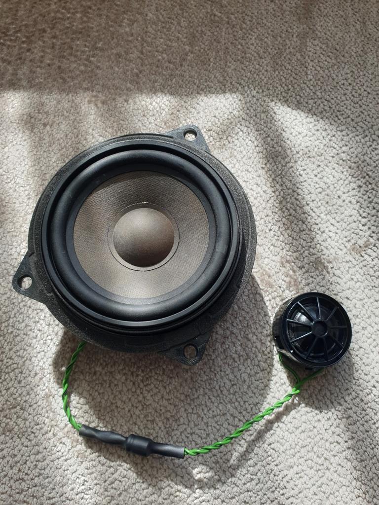 BMW 1/3/5 Serie HIFI deur Speaker + tweeter, Auto diversen, Autospeakers, Ophalen of Verzenden, Gebruikt
