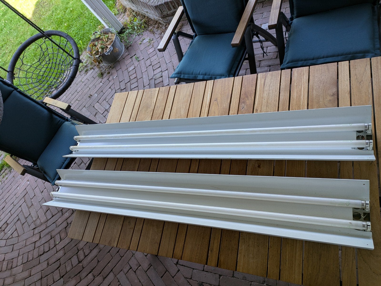 TL verlichting 150cm, Wit, Gebruikt, G13 (TL), Philips