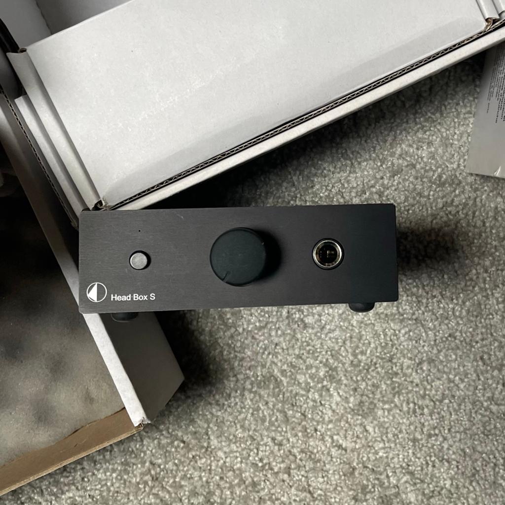 Pro-Ject Head Box S Hoofdtelefoonversterker, Overige merken, Verzenden, Zo goed als nieuw, Minder dan 60 watt