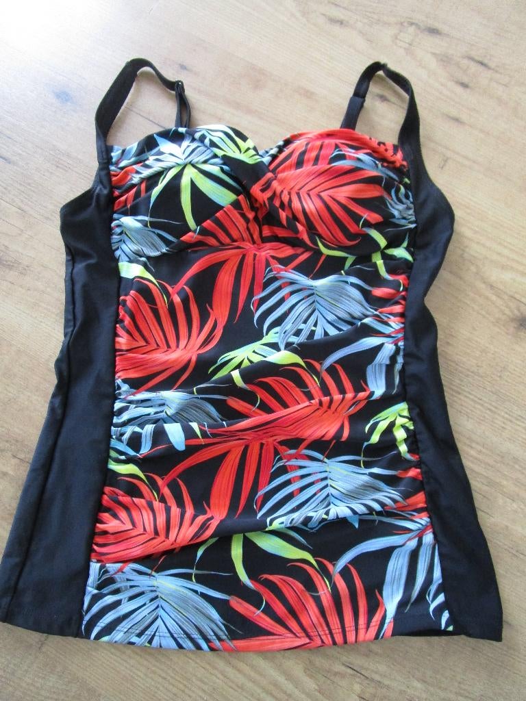 Tanikini top maat 42, Kleding | Dames, Badmode en Zwemkleding, Verzenden, Zo goed als nieuw, Zwart, Overige typen