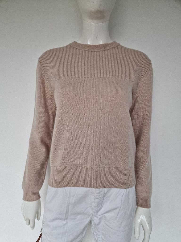 Closed trui. Maat M. beige/nude/Kasjmier, Kleding | Dames, Truien en Vesten, Maat 38/40 (M), Nijmegen, Verhip-vintage.nl, Ophalen of Verzenden