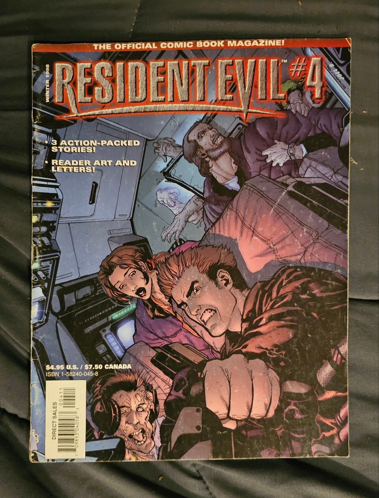 Resident Evil #4 - Officieel Comic Book Magazine, Eén stripboek, Ophalen of Verzenden, Zo goed als nieuw