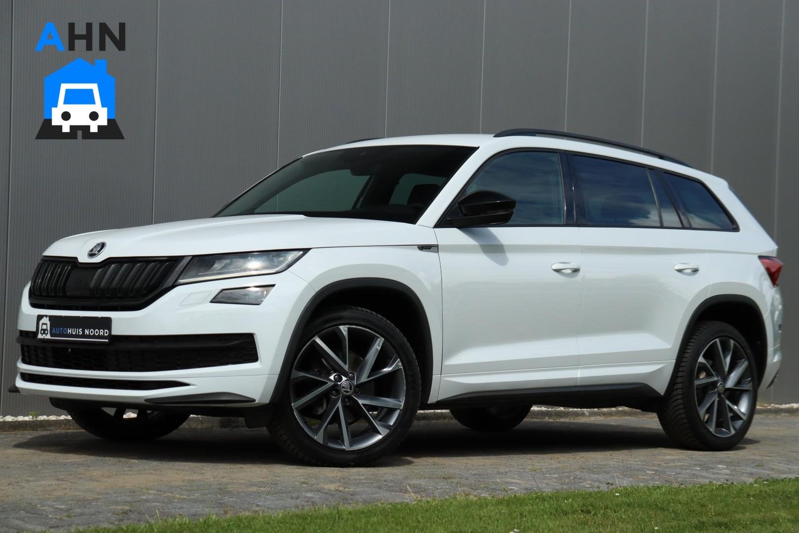 Skoda Kodiaq 1.4 TSI / 150PK / DSG / Sportline / 7 persoons, Auto's, Euro 6, 150 pk, 7 stoelen, Wit