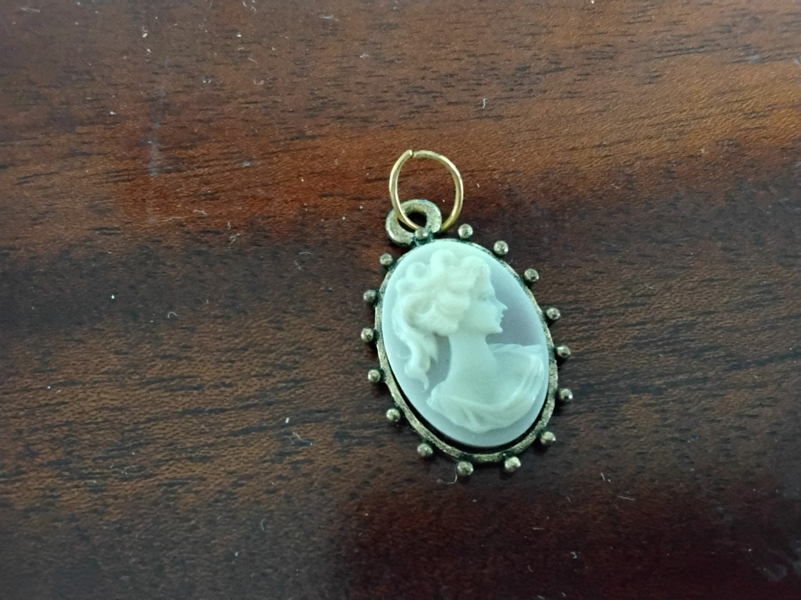 mooie camee hanger, Sieraden, Tassen en Uiterlijk, Ophalen of Verzenden, Zo goed als nieuw, Zilver, Overige materialen