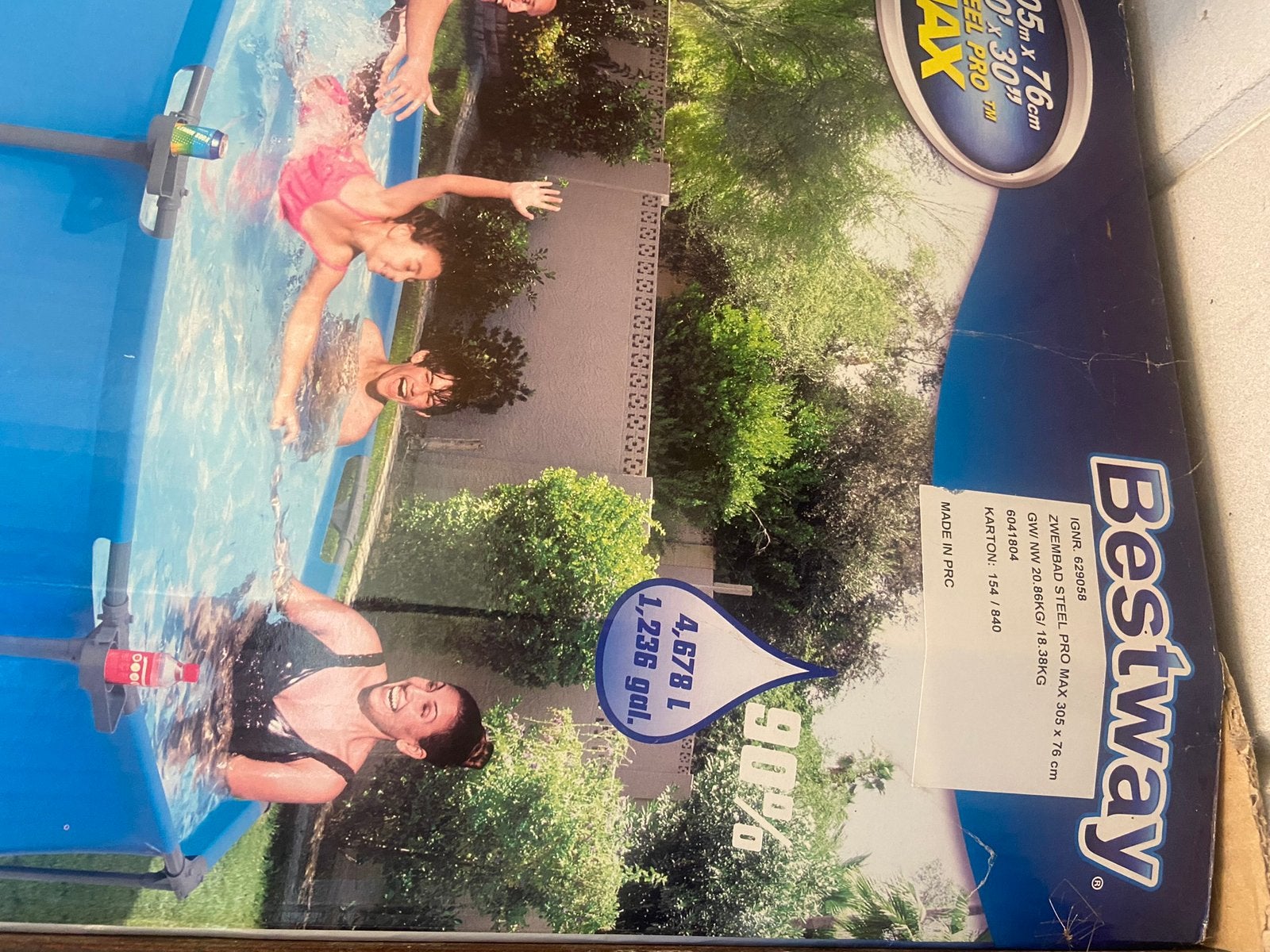Bestway zwembad 300vm, Eén persoon, Overige typen
