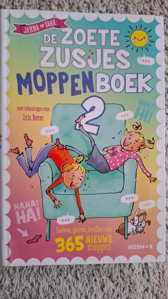De Zoete Zusjes Moppenboek 2 - Janna Saar, Ophalen of Verzenden, Zo goed als nieuw, Janna Saar