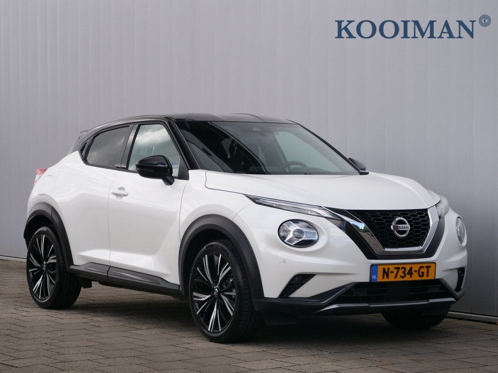 Nissan Juke 1.0 DIG-T 115pk N-Design Camera / Keyless / Navi, Auto's, Nissan, Voorwielaandrijving, Euro 6, Automatische klimaatregeling