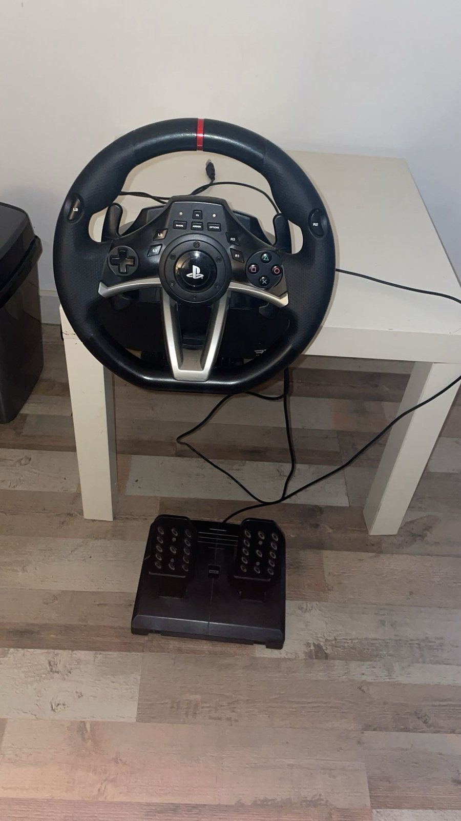 Hori Racing Wheel Apex voor ps5/ps4 met pedalen, Ophalen of Verzenden, Zo goed als nieuw, Controller, PlayStation 4