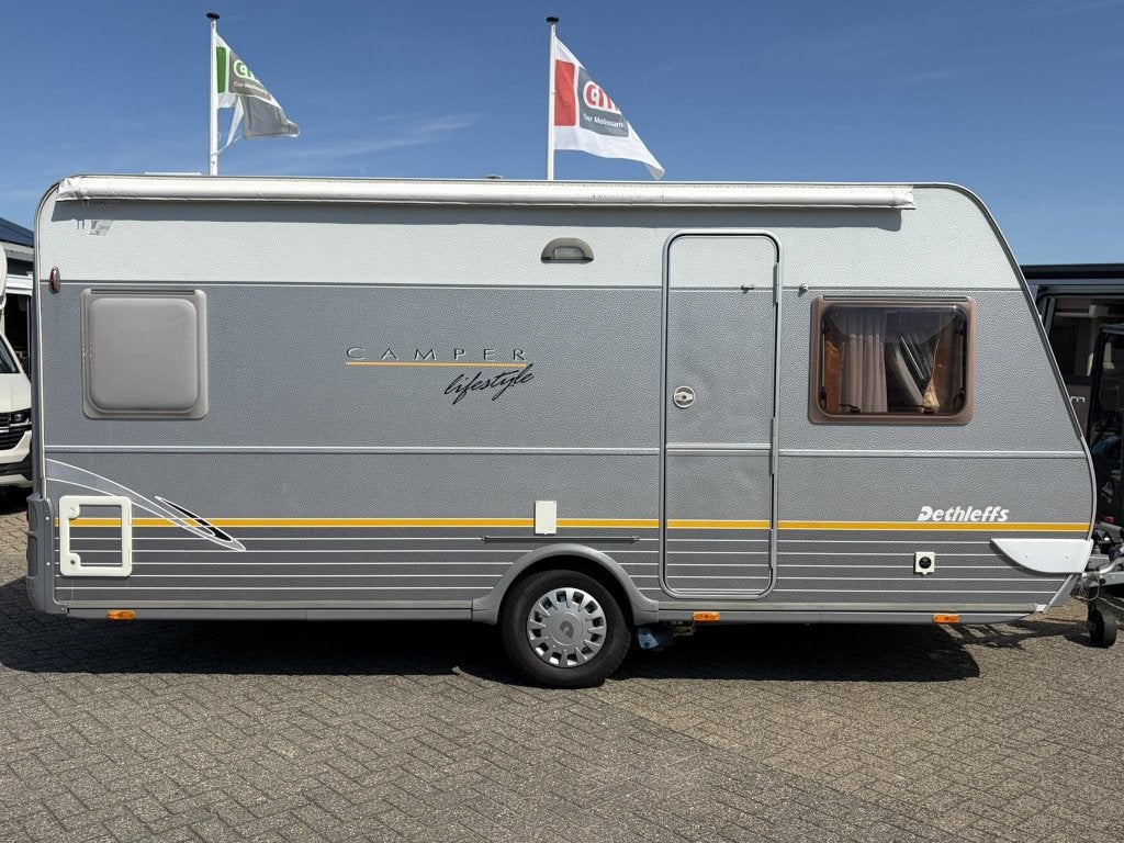 Dethleffs Camper Lifestyle 450 DB VOORTENT/LUIFEL/MOVER, Rondzit, Bedrijf, 750 - 1000 kg, Overige typen