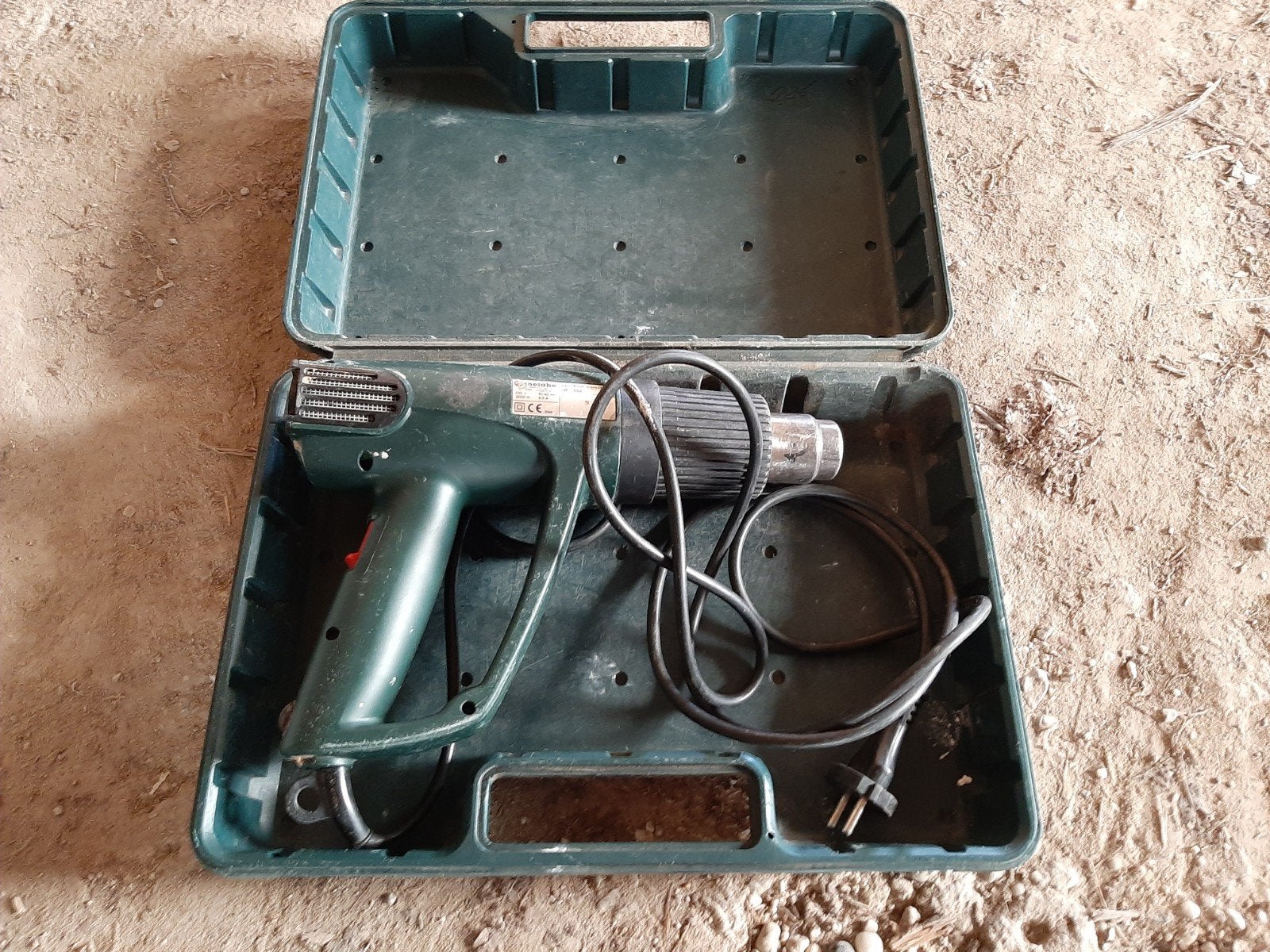 Metabo HE 2000 heteluchtpistool in koffer, Ophalen of Verzenden, Gebruikt, Overige typen