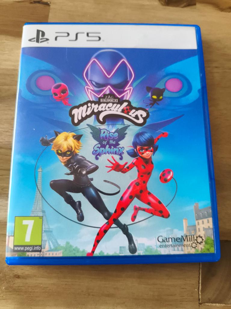 Miraculous: Rise of the Sphinx PS5 Game - Zo goed als nieuw, Avontuur en Actie, 2 spelers, Eén computer, Ophalen of Verzenden