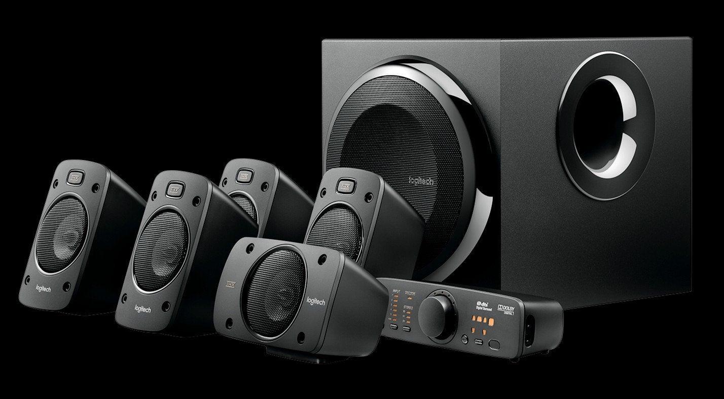 Logitech Z906 1000W 5.1 Surround Sound Systeem (500W RMS) -, Audio, Tv en Foto, Overige merken, 70 watt of meer, Ophalen of Verzenden
