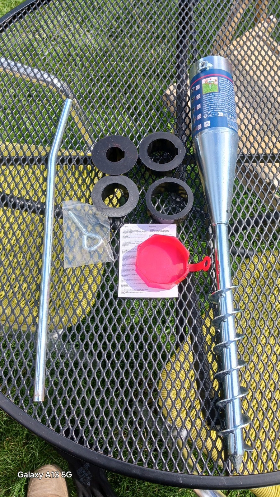 Parasolhouder Grondanker Schroefanker voor Parasol, Ophalen of Verzenden, Nieuw, Minder dan 1 meter, Parasolvoet