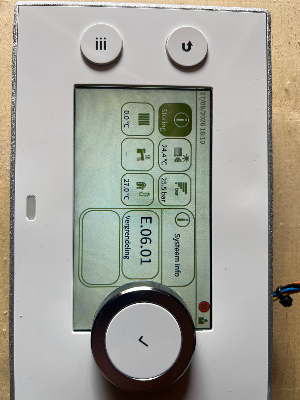 Remeha MK3 HMI dieplay wit, Minder dan 30 cm, Overige typen, Nieuw, Minder dan 60 cm