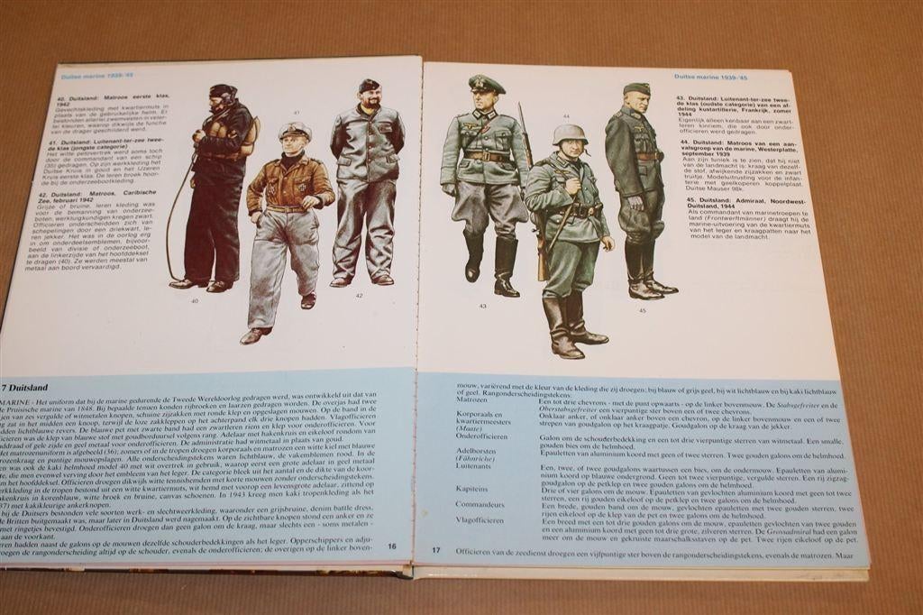 Uniformen 2e Wereldoorlog Deel 2 — Marine & Luchtmacht 1975, Ophalen of Verzenden, Tweede Wereldoorlog, Gelezen, Overige onderwerpen