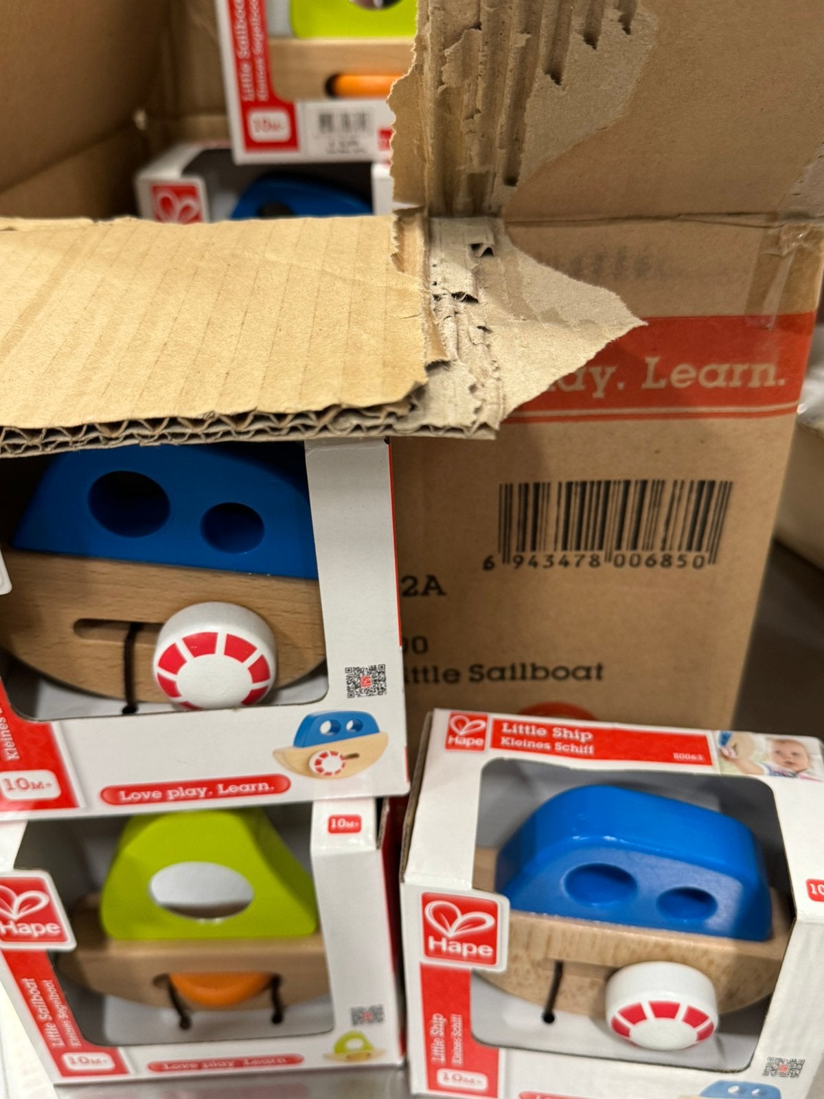 Kinderspeelgoed Boot met Spiegel, Ophalen of Verzenden, Meer dan 50 stukjes, Nieuw