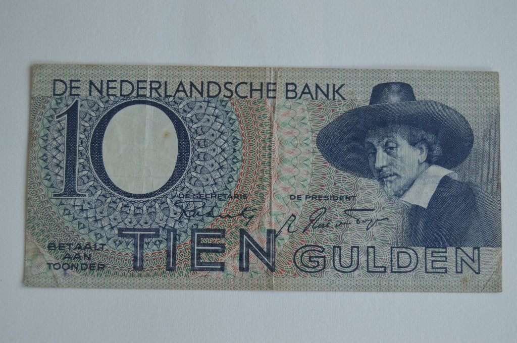 bankbiljet Nederland 10 gulden 1943, Postzegels en Munten, Bankbiljetten | Nederland, Ophalen, 10 gulden