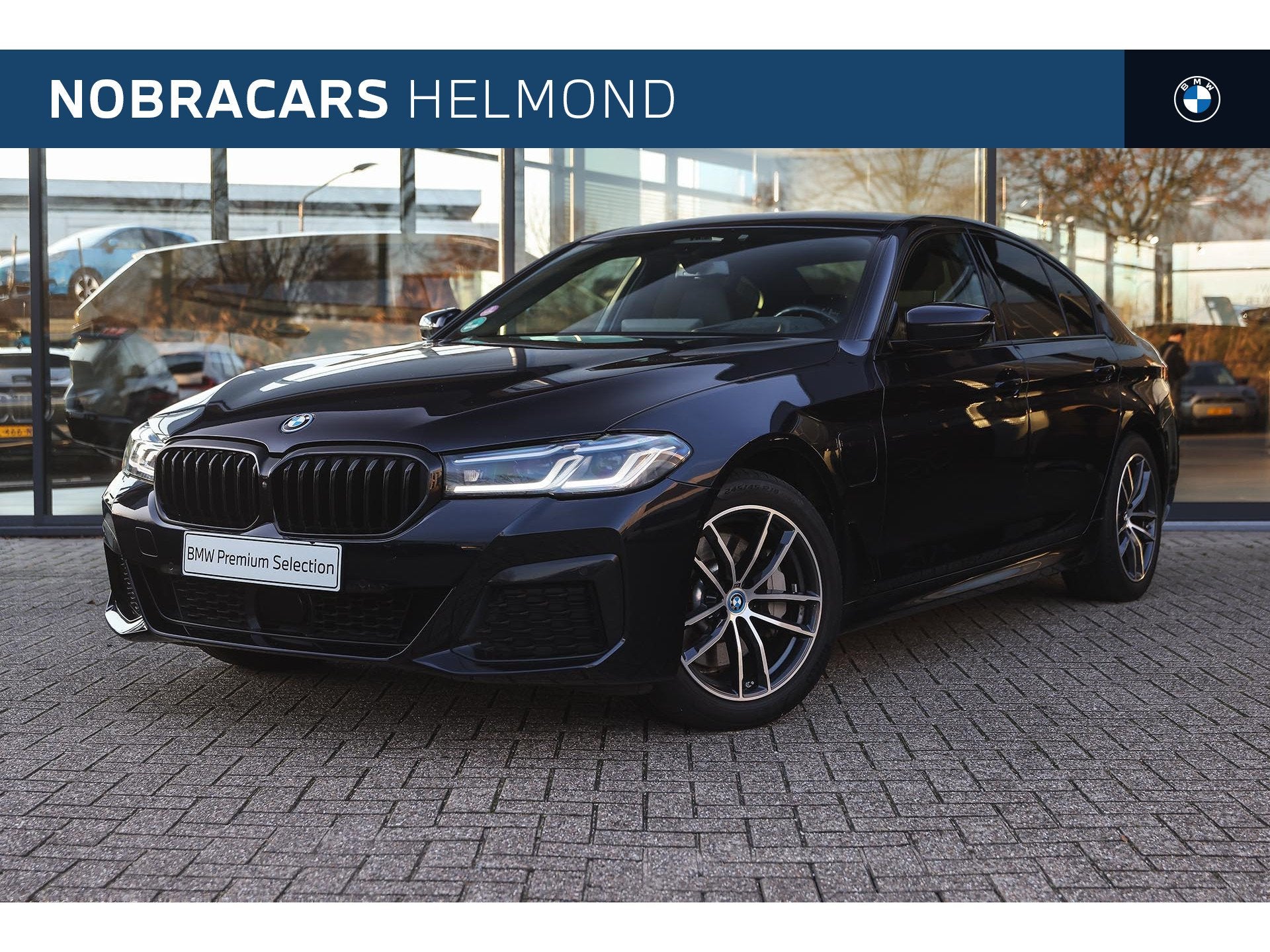 BMW 5 Serie 530e High Executive M Sport Automaat / Laserligh, Auto's, 1998 cc, Achterwielaandrijving, Gebruikt, 4 cilinders