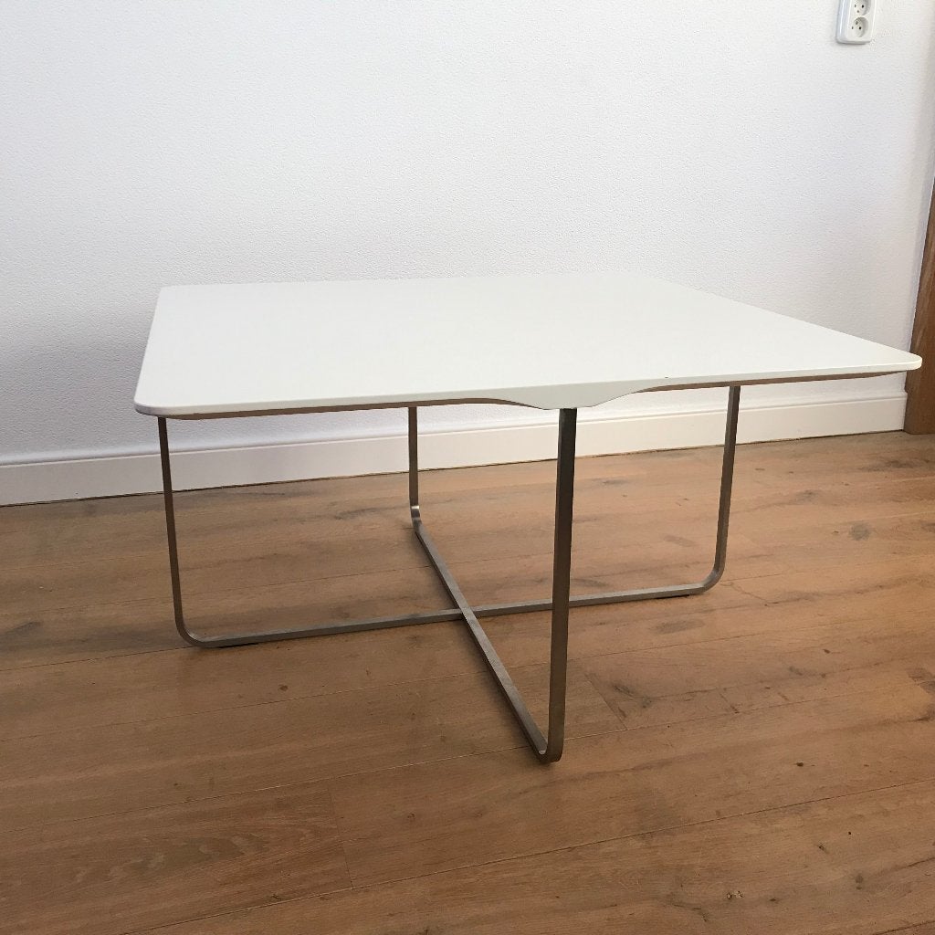 Vierkante Montis axel Flint salontafel design modern wit, Ophalen of Verzenden