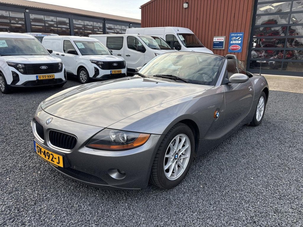 BMW Z4 2.2I S ROADSTER LEDER CLIMA (bj 2005, automaat), Auto's, BMW, Gebruikt, Zwart, Bedrijf, 2 stoelen