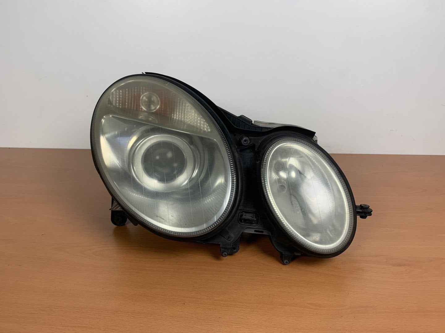 koplamp rechts mercedes E-klasse W211 2002 tot 2005 Lens, Gebruikt, -, Ophalen of Verzenden, -
