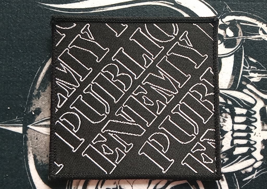 Public Enemy zeldzame VINTAGE 80's patch P98, Verzamelen, Ophalen of Verzenden, Nieuw, Kleding