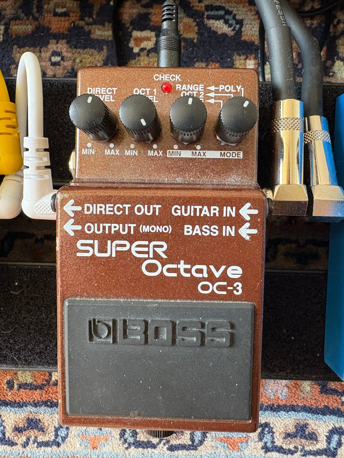 Boss Super Octave OC-3 Octaver Pedaal, Ophalen of Verzenden, Zo goed als nieuw, Overige typen