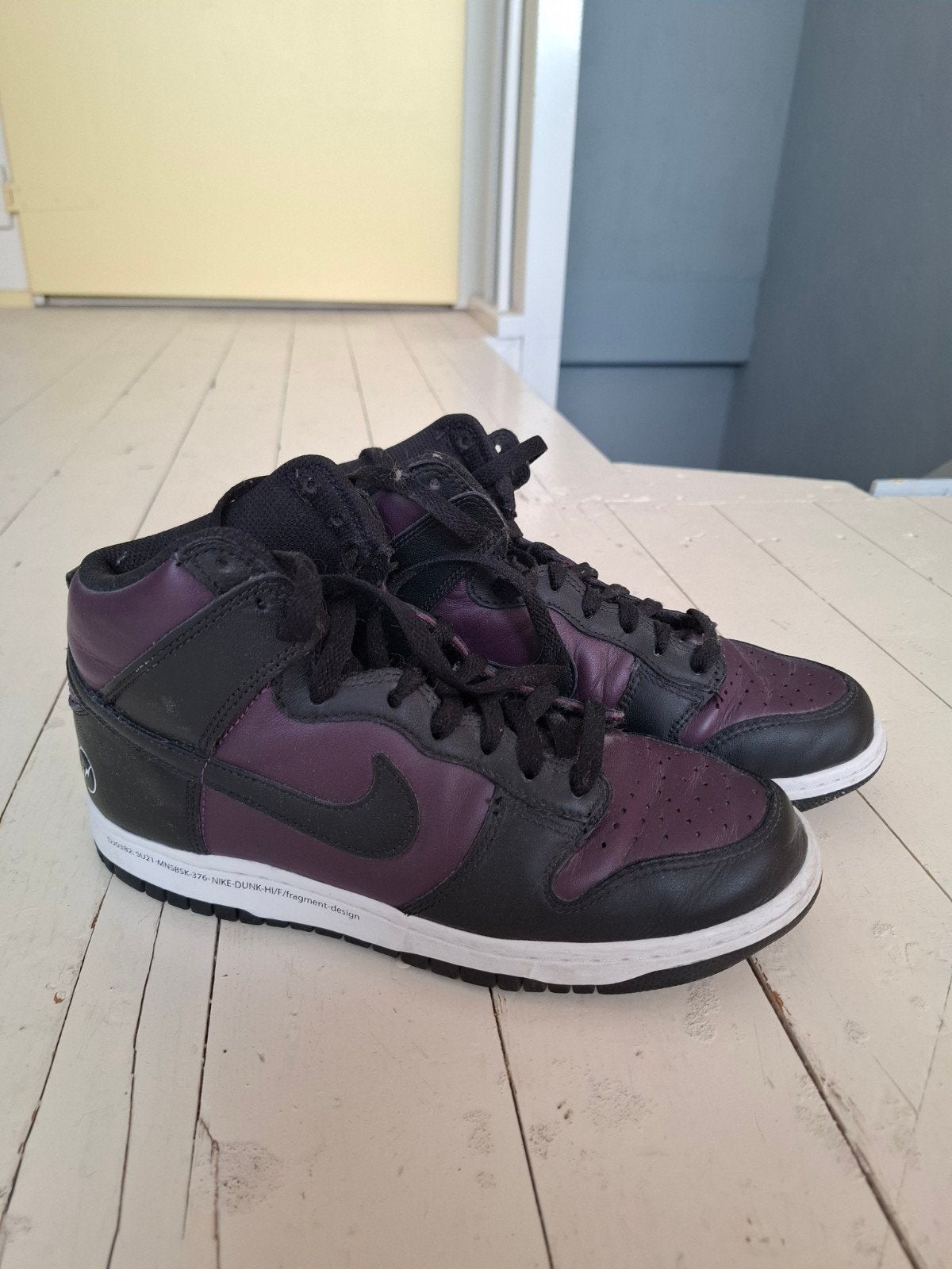 Nike Dunk High Beijing Fragment Design Special Edition, Verzenden, Wit, Nike, Sneakers of Gympen