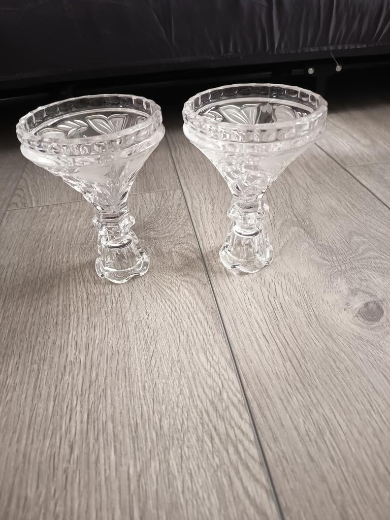 Kristal vaas, Ophalen of Verzenden, Zo goed als nieuw, Overige typen