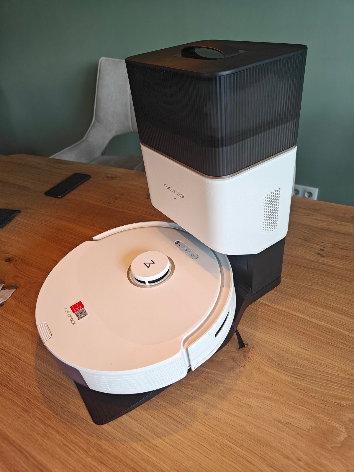 Roborock Q8 Max+ robotstofzuiger met oplaad- en leegstation, Ophalen, Bedienbaar via app, Robotstofzuiger, Overige merken