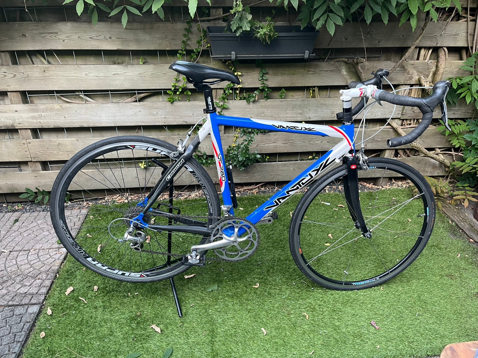 Wielrenfiets, Fietsen en Brommers, 28 inch, Gebruikt, Velgrem, Aluminium