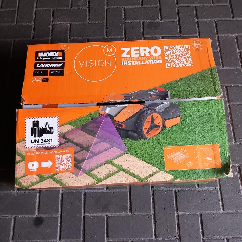 Worx Landroid Vision M600 Robotmaaier - Nieuw in doos, Tuin en Terras, Robotmaaiers, Ophalen, Gebruikt, Worx