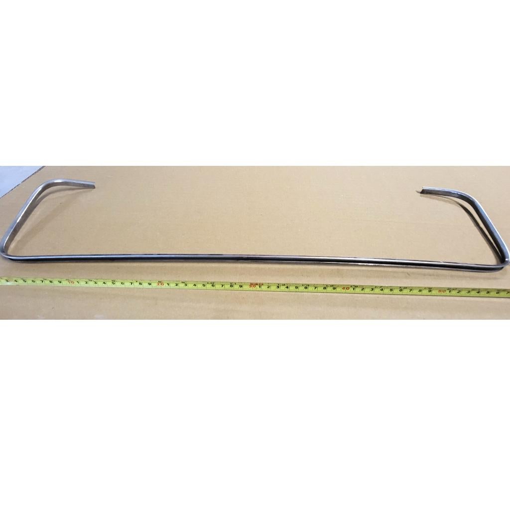 Sier strip van Kentekenplaathouder bord Peugeot 504 auto, Ophalen of Verzenden