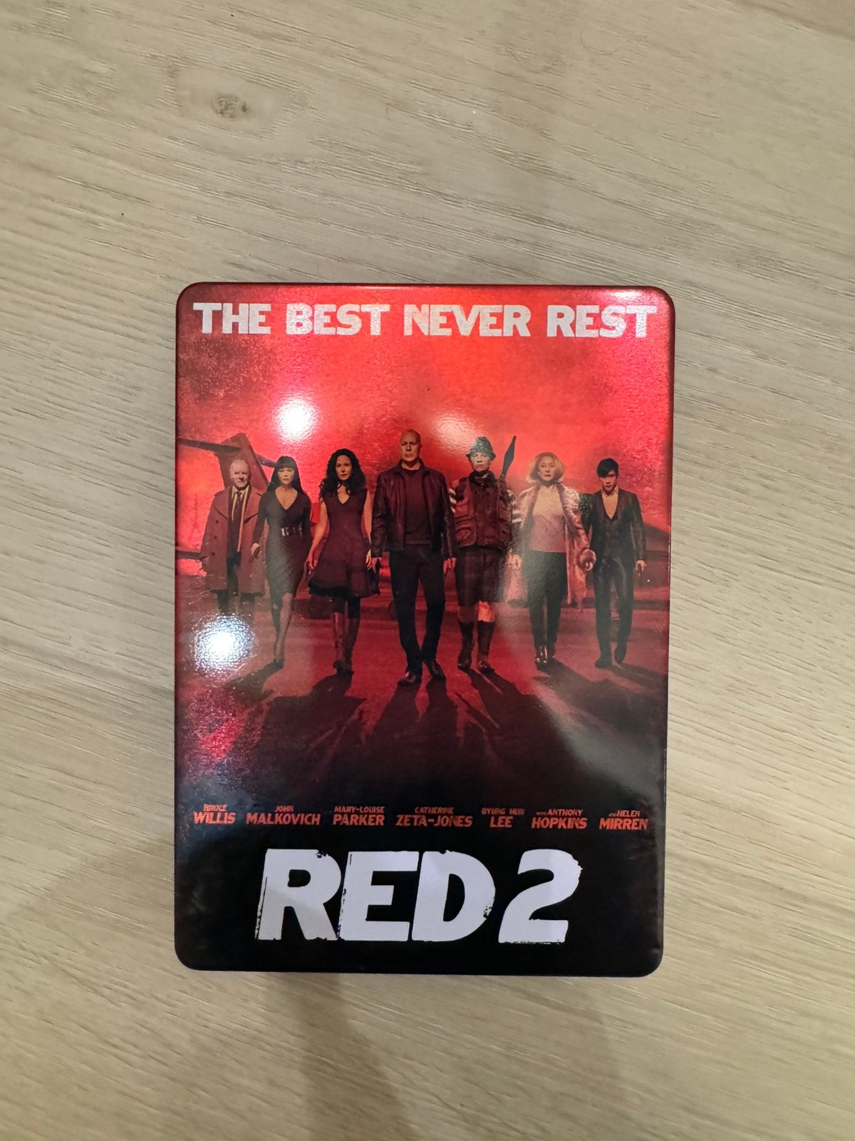 RED 2 Blu-ray Steelbook - Bruce Willis,  Steelbook, Ophalen of Verzenden, Zo goed als nieuw