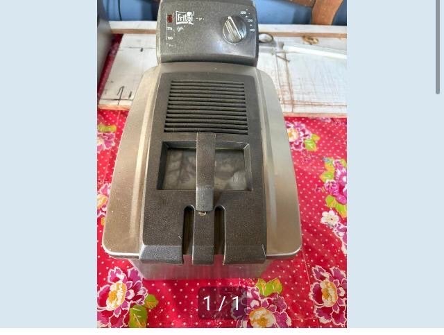Fritel friteuse - Gebruikt maar werkt perfect, 2 tot 3 liter, Ophalen of Verzenden, Gebruikt, Uitneembare binnenpan