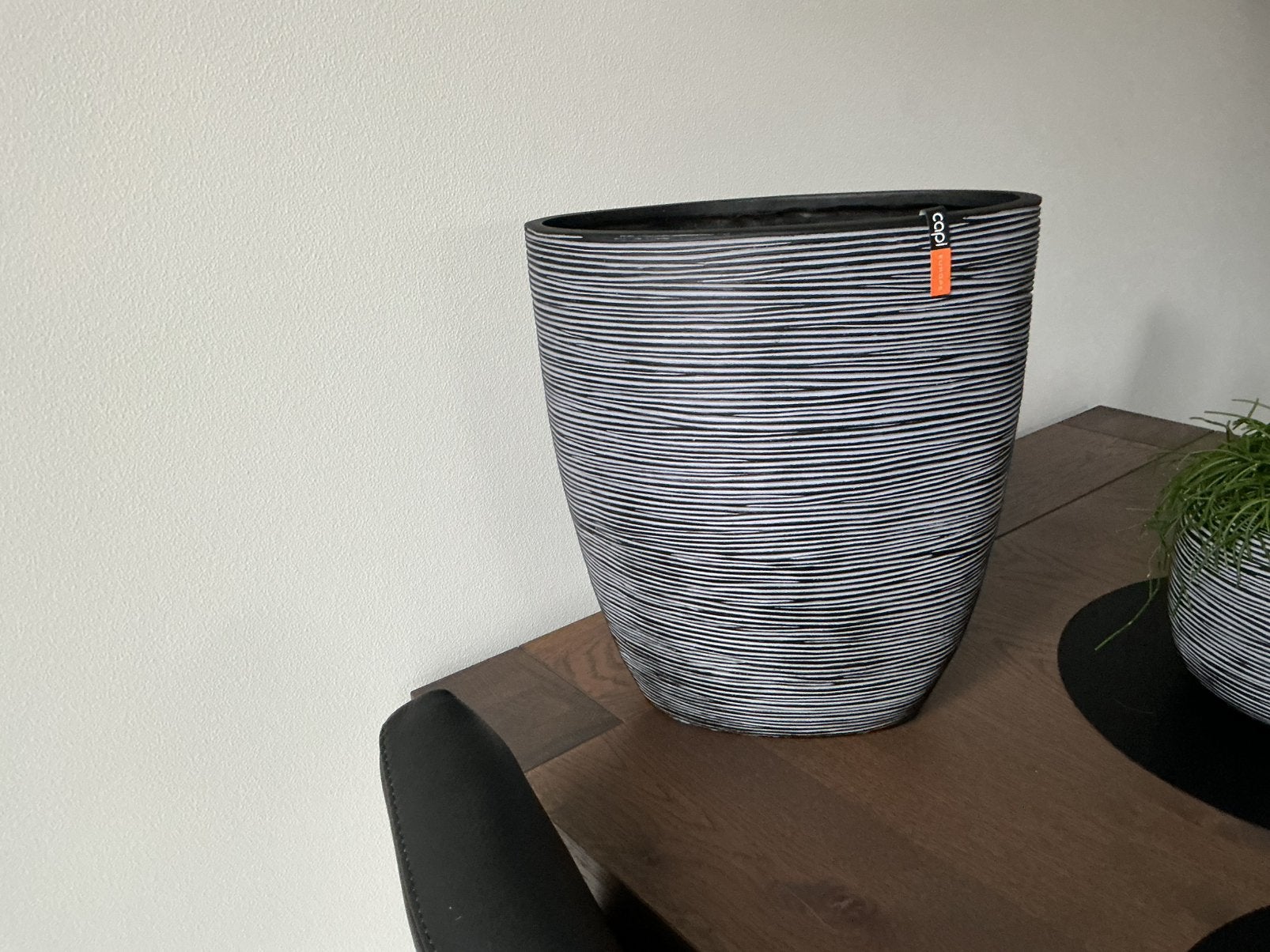 Nieuwe hoge ovale capi bloempot, 25 tot 40 cm, Overige materialen, Nieuw, Ophalen of Verzenden