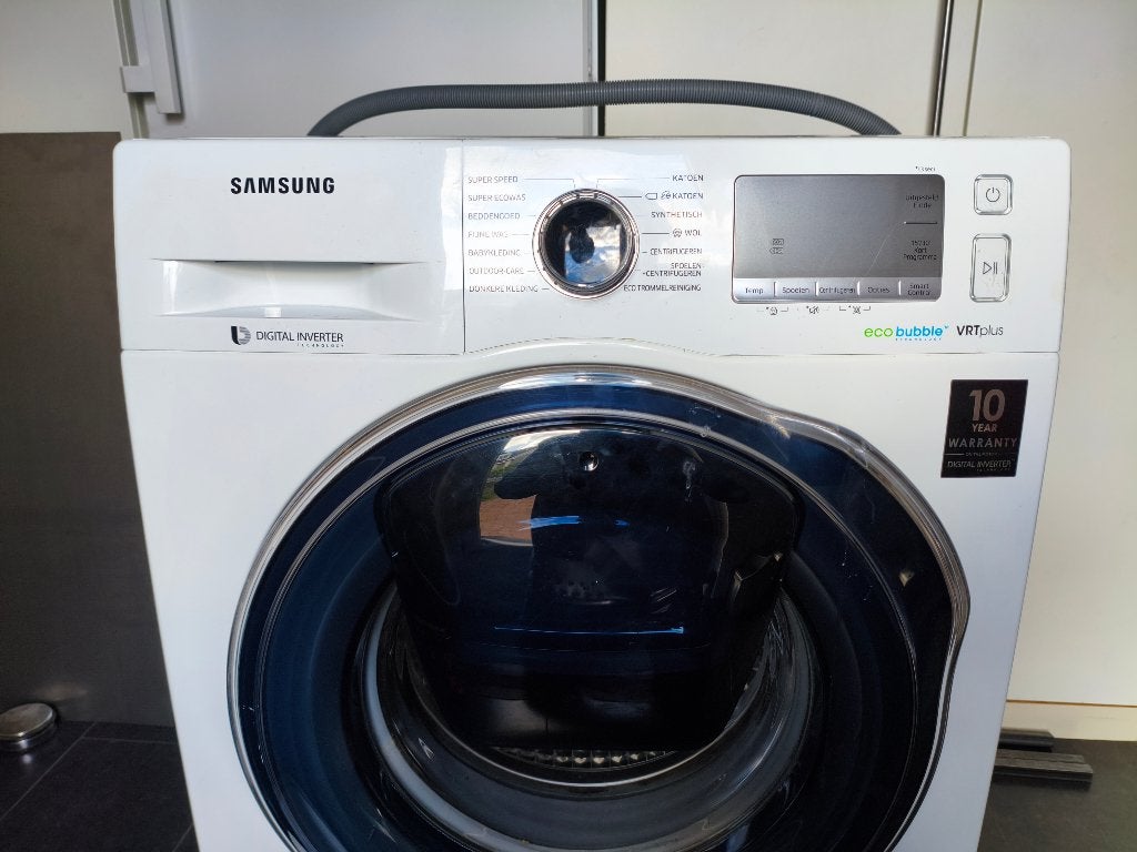 Samsung 9 Kg ADDWASH Wasmachine Ecobubble met dig. Inverter, Witgoed en Apparatuur, Ophalen, Gebruikt, 8 tot 10 kg, Energieklasse A of zuiniger
