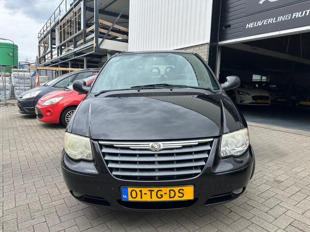 Chrysler Voyager 3.3i V6 SE Luxe | Automaat | Airco | 7 Pers, Auto's, Gebruikt, Zwart, 7 stoelen, Zwart