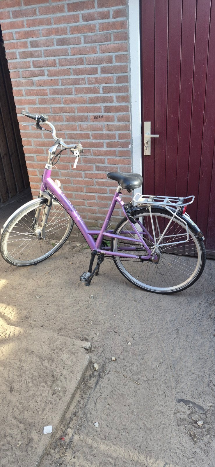 Sparta fiets 53 cm hoog met 4 versnellingen en lage instap, Ophalen, Sparta, Gebruikt, Velgrem