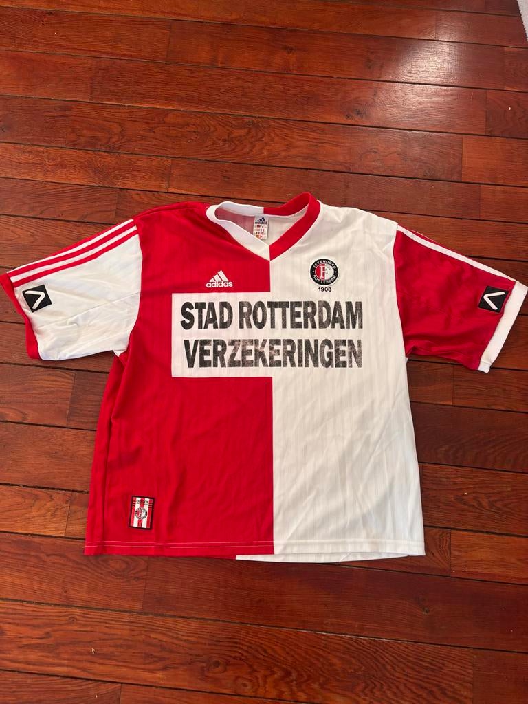 Feyenoord thuisshirt 1999-2000 adidas XL origineel, Maat L, Ophalen of Verzenden, Gebruikt, Shirt