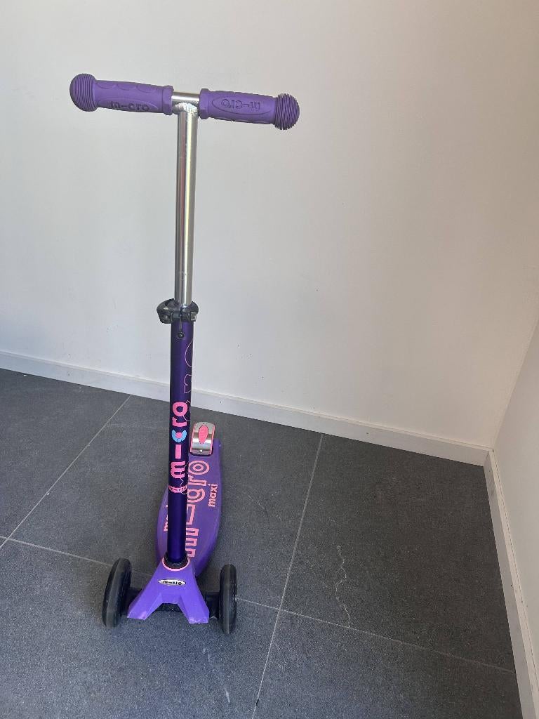 micro step maxi deluxe paars, Ophalen, Gebruikt, Gewone step, MICRO