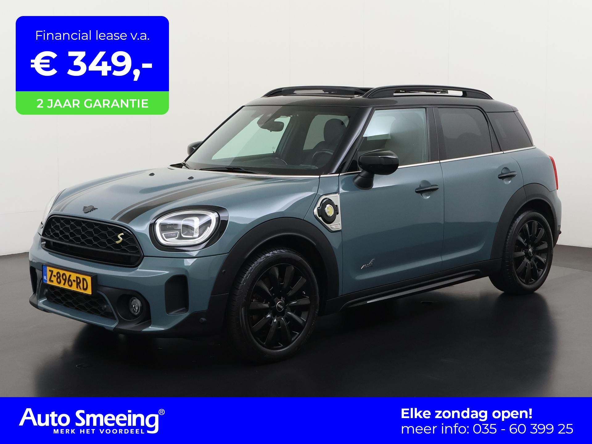MINI Countryman 1.5 Cooper S E ALL4 PHEV | Panoramadak | ACC, Auto's, Automaat, 12 maanden, Gebruikt, Countryman