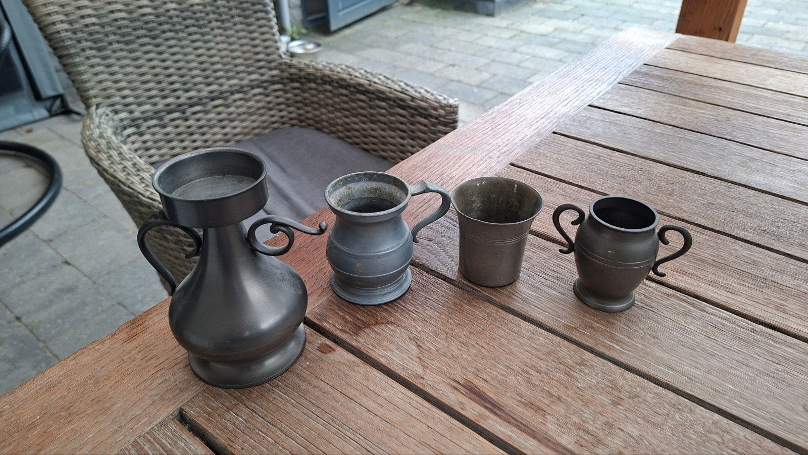 diverse potjes Tin, Ophalen of Verzenden