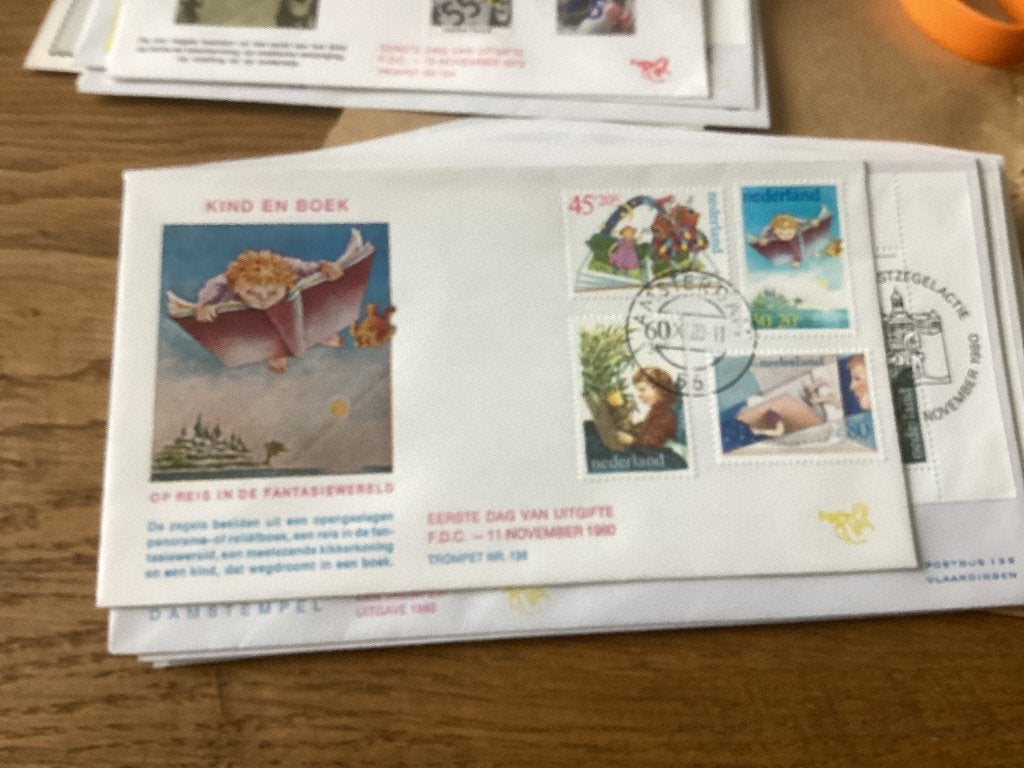 No2352 Trompet Nr136 Nederland jaargangen fdc 1963 tm 2020, Postzegels en Munten, Postzegels | Eerstedagenveloppen, Ophalen, Onbeschreven