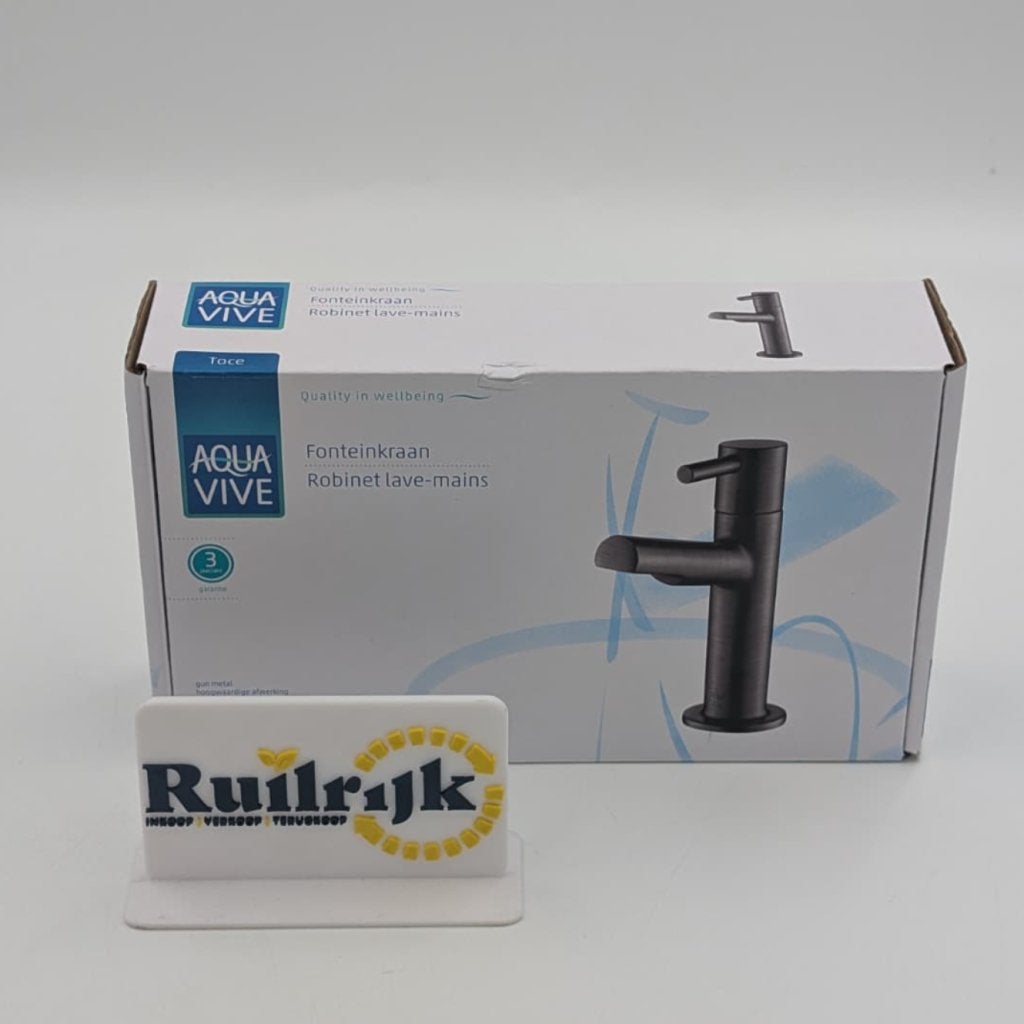 Aqua Vive Toce zwarte fonteinkraan - Nieuw, Flex Ltd., Nieuw, https://flex.com/contact-us, Nobelstraat 10, 5807 GA Oostrum LB, Limburg, Nederland