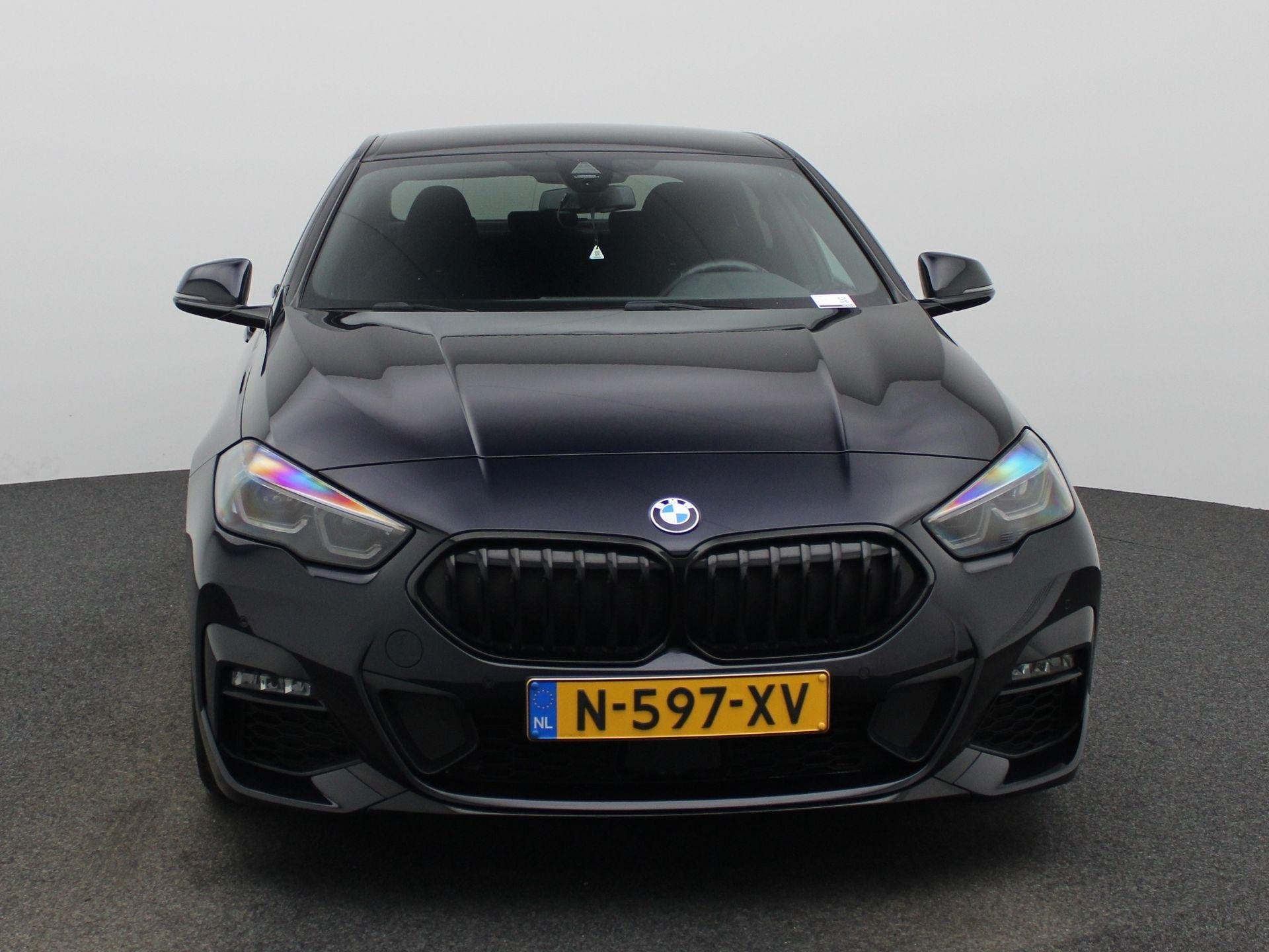 BMW 2-serie Gran Coupé 218i Business Edition AUTOMAAT | NAV, 12 maanden, 1350 kg, Zwart, Origineel Nederlands