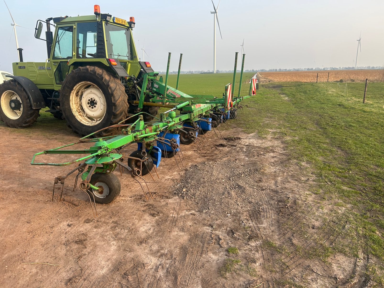 Hooischudder schudder 8 elements, Ophalen, Overige, Weidebouw