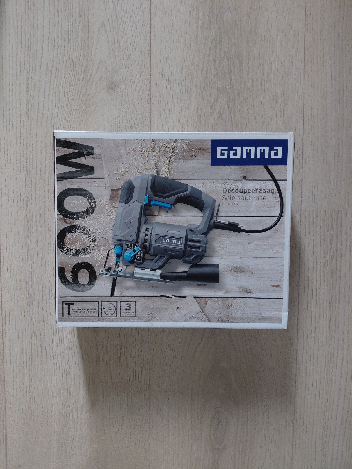 Decoupeerzaag Gamma DZ-600W, Ophalen of Verzenden, Zo goed als nieuw