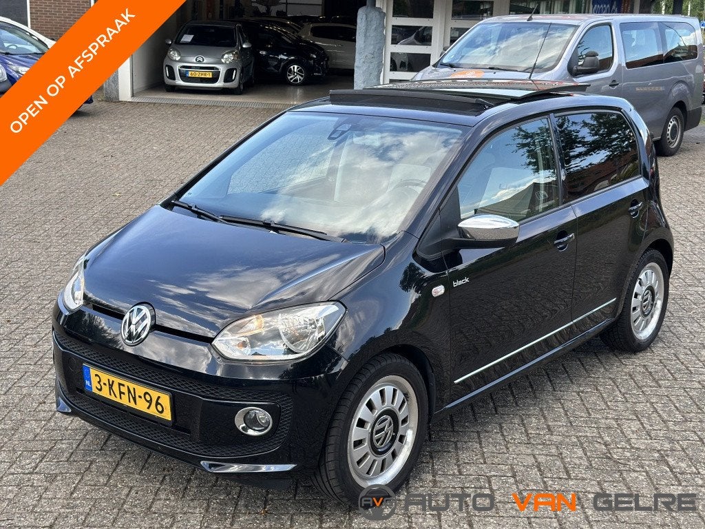 Volkswagen up! 1.0 high up! BlueM. Panoramadak*5drs*Black Ed, Euro 5, Stof, Gebruikt, 840 kg