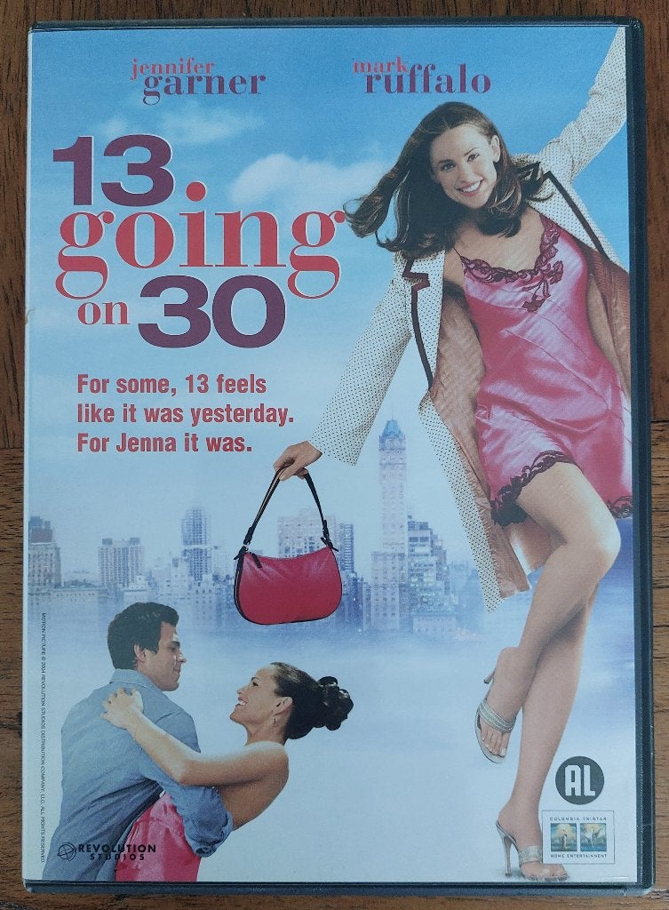 13 Going On 30. DVD. Romantische komedie. Alle leeftijden., Alle leeftijden, Ophalen of Verzenden, Zo goed als nieuw, Romantische komedie